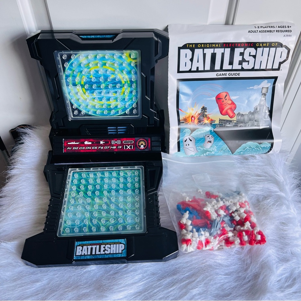 Battleship Electronic Battleship Game - Blue/Black